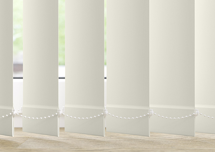 Trinity (FR Blackout), Cashmere - Vertical Blind Slats - Image 3